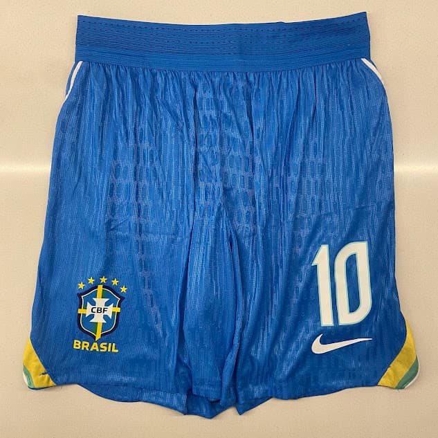 SHORT BRASIL AZUL - MUNDIAL 2026 - NUMERO 10